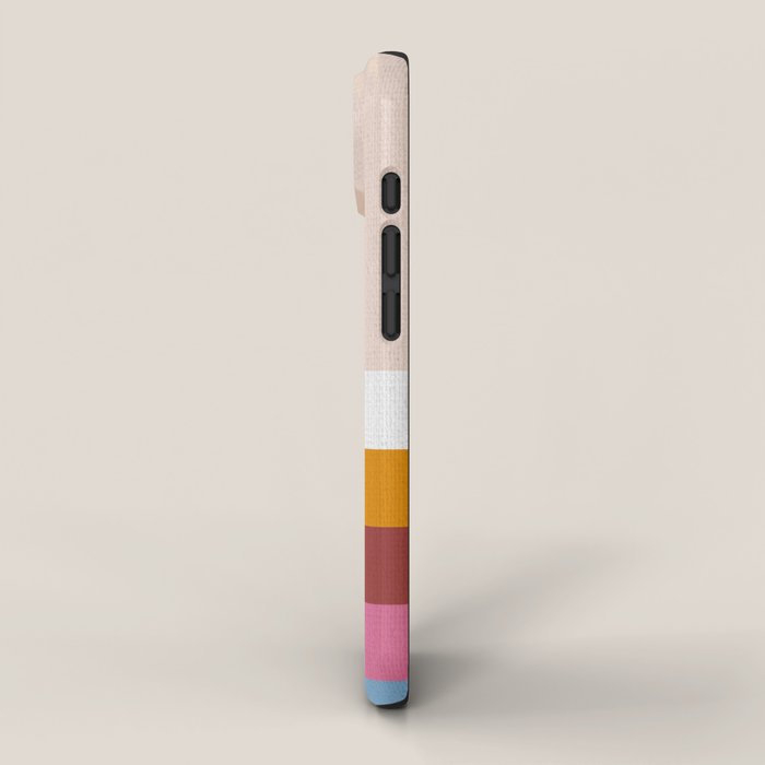 Modern Eclectic Rainbow iPhone Case Gallery Image 2