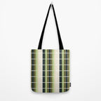 Grassy Dashed Stripes Tote Bag Gallery Image 2