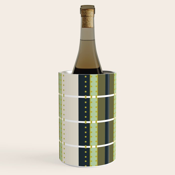 Grassy Dashed Stripes Wine Chiller Gallery Image 3