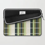 Grassy Dashed Stripes Laptop Sleeve Gallery Image 2