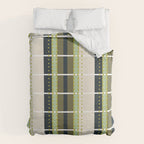 Grassy Dashed Stripes Duvet Cover Gallery Image 6