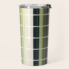 Grassy Dashed Stripes Travel Mug Gallery Image 2