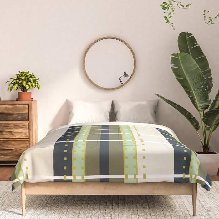 Grassy Dashed Stripes Comforter Gallery Image 3