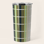 Grassy Dashed Stripes Travel Mug Gallery Image 1