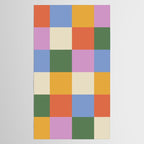 Bold Colorful Checks Pattern - Large XXXVII Tablecloth Gallery Image 2