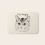 I'm hungry Bath Mat Gallery Image 1