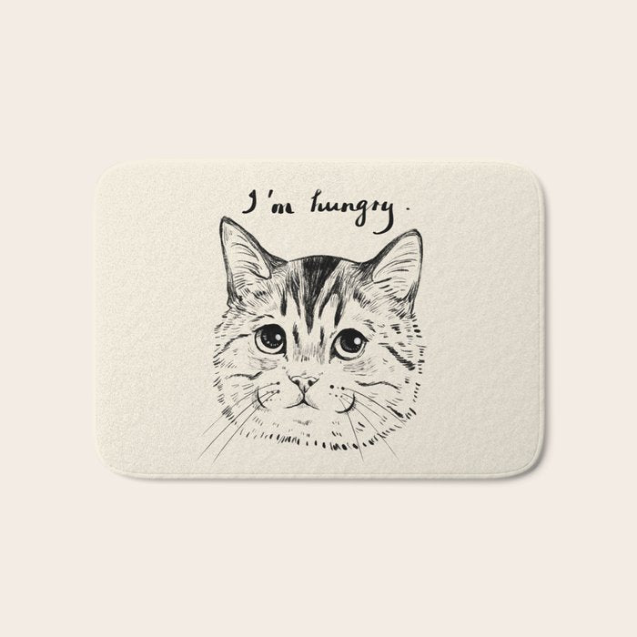 I'm hungry Bath Mat Gallery Image 1