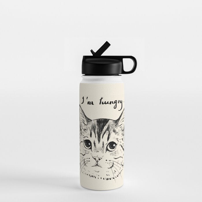 I'm hungry Water Bottle Gallery Image 1