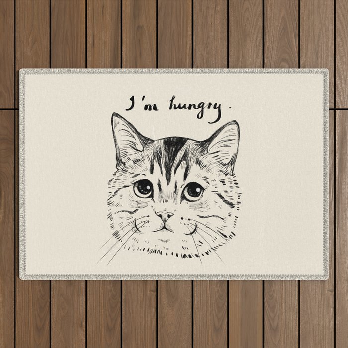 I'm hungry Outdoor Rug Gallery Image 1