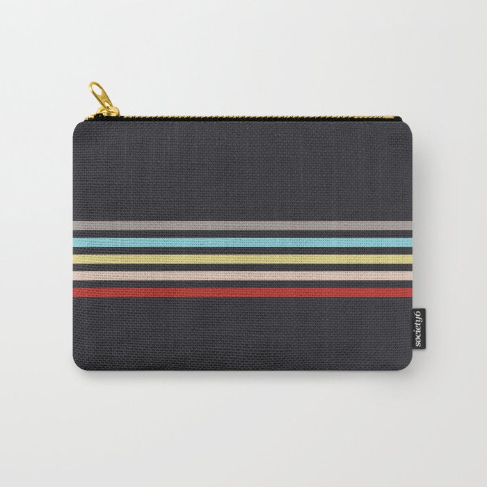 Ujimasa - Classic Retro Stripes Carry All Pouch Gallery Image 1