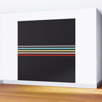 Ujimasa - Classic Retro Stripes Wall Mural Gallery Image 2