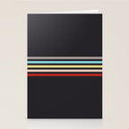 Ujimasa - Classic Retro Stripes Stationery Card Gallery Image 2