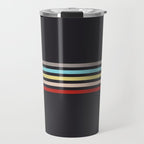 Ujimasa - Classic Retro Stripes Travel Mug Gallery Image 1