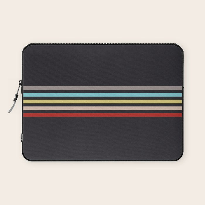 Ujimasa - Classic Retro Stripes Laptop Sleeve Gallery Image 1