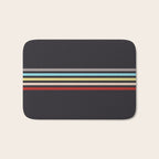 Ujimasa - Classic Retro Stripes Bath Mat Gallery Image 1