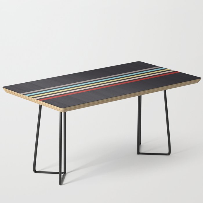 Ujimasa - Classic Retro Stripes Coffee Table Gallery Image 1