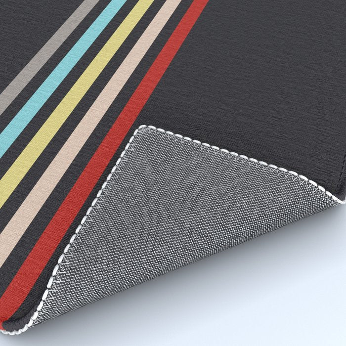 Ujimasa - Classic Retro Stripes Rug Gallery Image 4