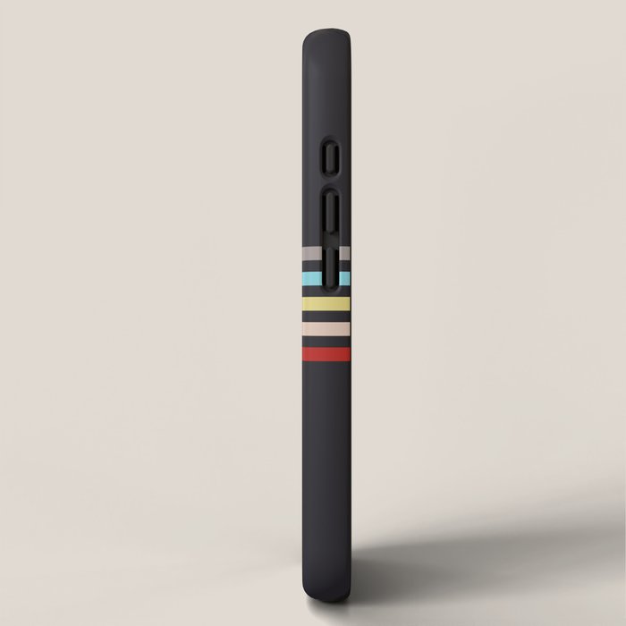 Ujimasa - Classic Retro Stripes iPhone Case Gallery Image 2