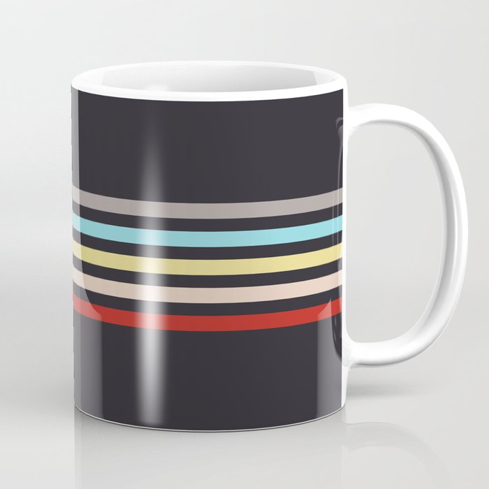 Ujimasa - Classic Retro Stripes Coffee Mug Gallery Image 1