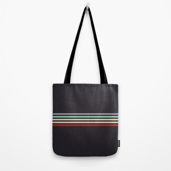 Ujimasa - Classic Retro Stripes Tote Bag Gallery Image 2