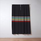 Ujimasa - Classic Retro Stripes Window Curtain Gallery Image 3