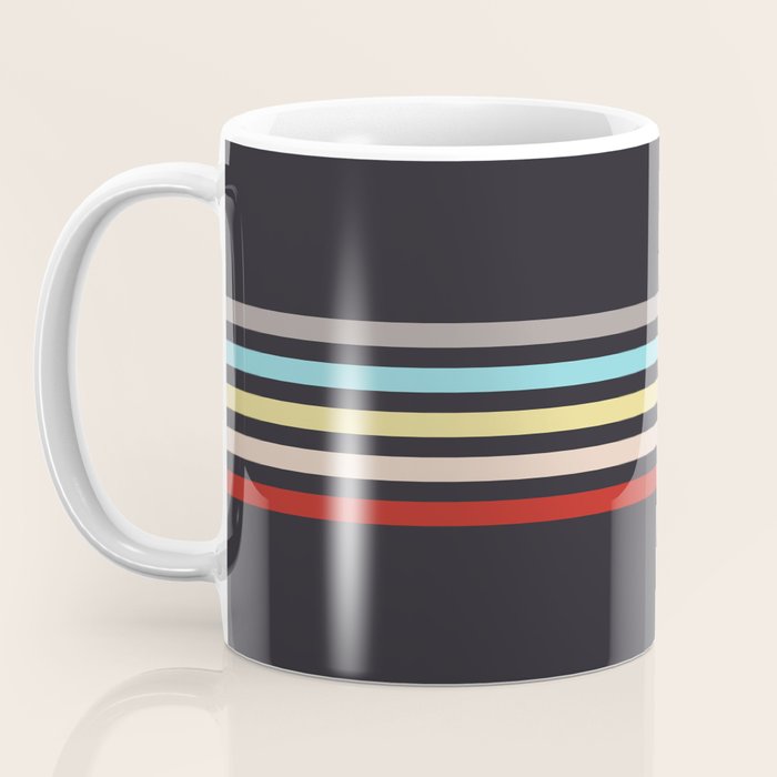 Ujimasa - Classic Retro Stripes Coffee Mug Gallery Image 3