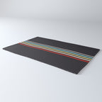 Ujimasa - Classic Retro Stripes Rug Gallery Image 3