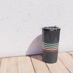 Ujimasa - Classic Retro Stripes Travel Mug Gallery Image 4