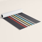 Ujimasa - Classic Retro Stripes Yoga Mat Gallery Image 2