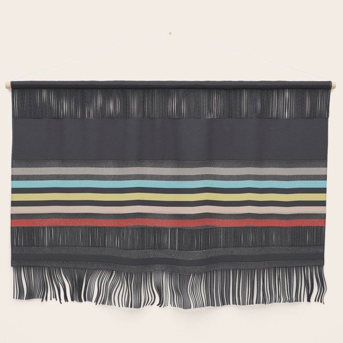 Ujimasa - Classic Retro Stripes Wall Hanging Gallery Image 1