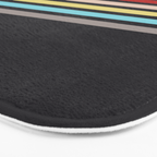 Ujimasa - Classic Retro Stripes Bath Mat Gallery Image 3