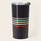 Ujimasa - Classic Retro Stripes Travel Mug Gallery Image 2