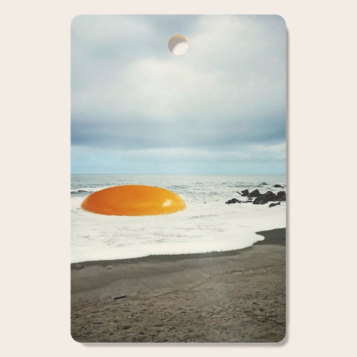 Beach Egg II - Sunny side up breakfast Cutting Board Gallery Image 1