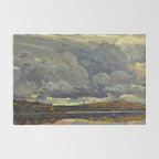 Tom Thomson Grey Sky 1914 Canadian Landscape Artist Rug Gallery Image 2