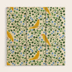 Aviary Vine Wood Wall Art Gallery Image 1