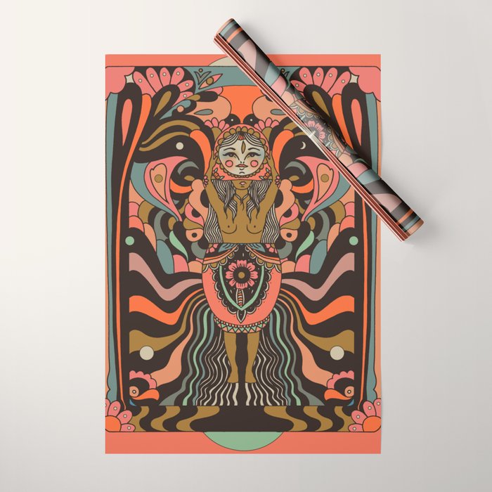 hypnotic Wrapping Paper Gallery Image 1