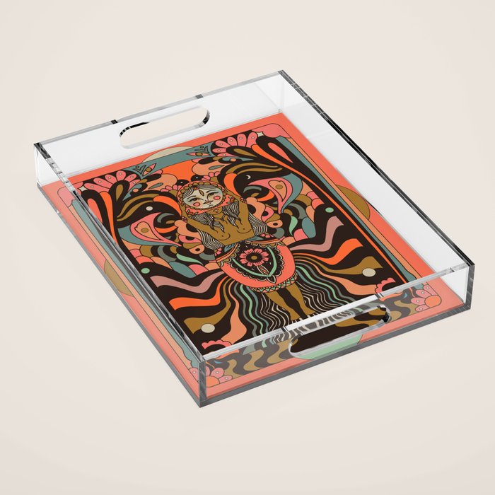 hypnotic Acrylic Tray Gallery Image 1