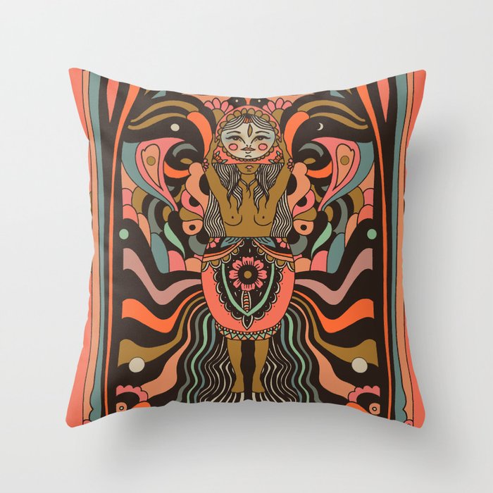 hypnotic Throw Pillow Gallery Image 6