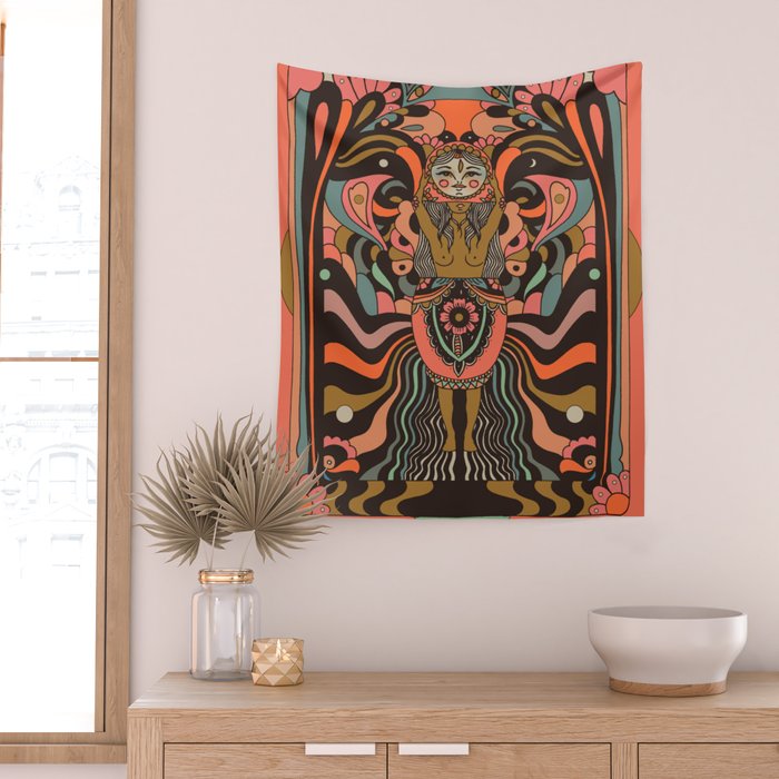 hypnotic Wall Tapestry Gallery Image 2