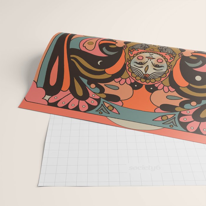 hypnotic Wrapping Paper Gallery Image 2