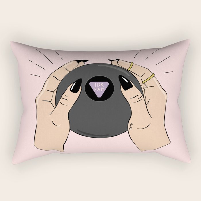 IDK FAM Rectangular Pillow Gallery Image 1