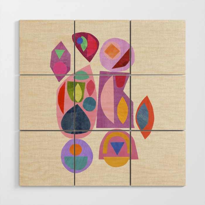 Midnight Mirror ii Wood Wall Art Gallery Image 1