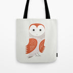 Whimsy Barn Owl Tote Bag Gallery Image 1