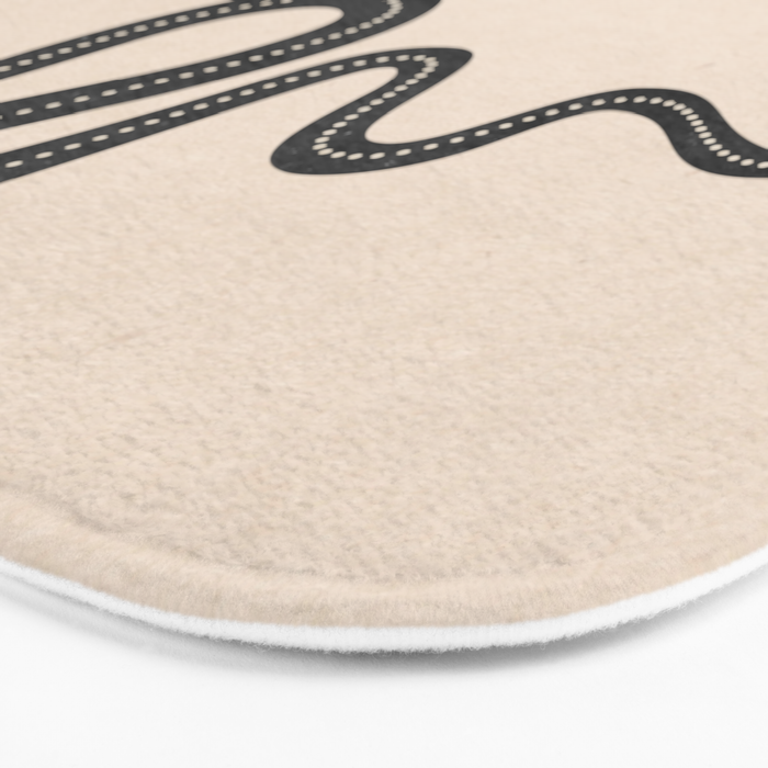 Snake Geometry Bath Mat Gallery Image 3