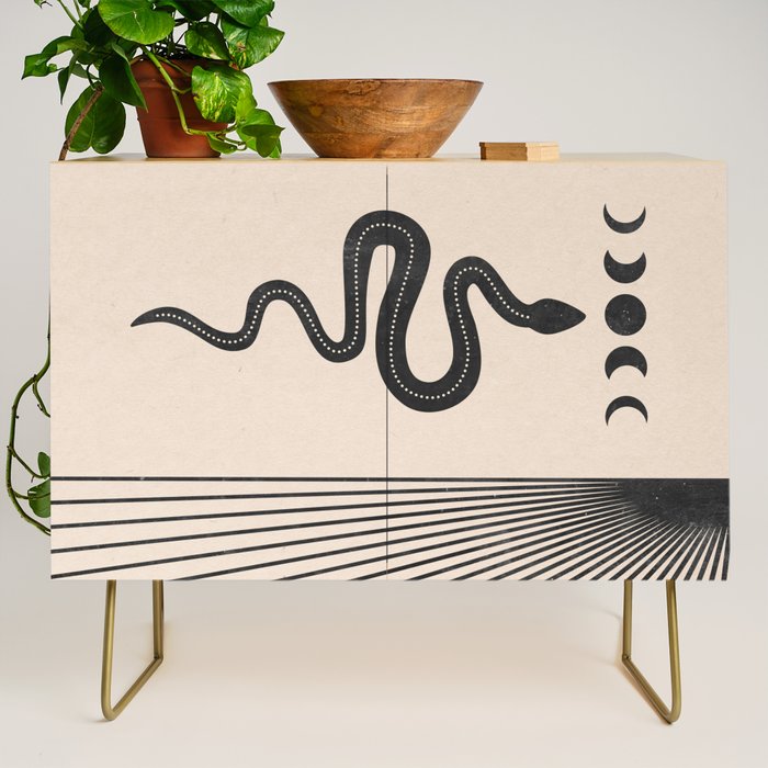 Snake Geometry Credenza Gallery Image 1