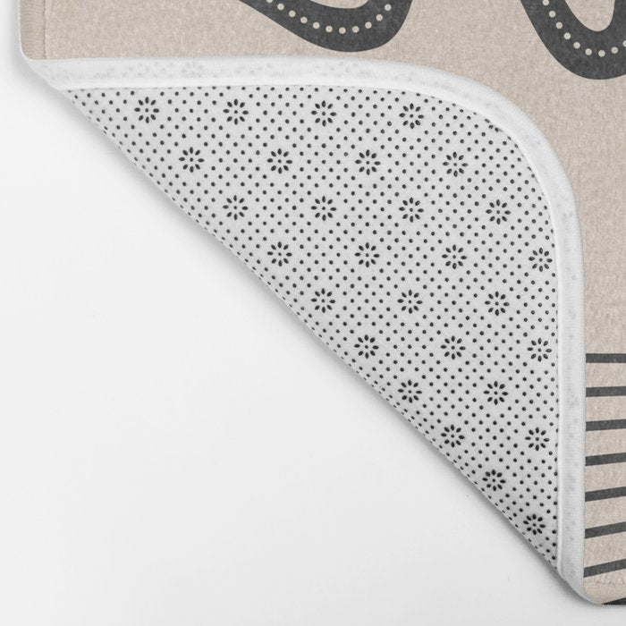 Snake Geometry Bath Mat Gallery Image 2
