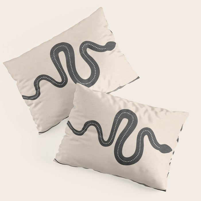 Snake Geometry Pillow Sham Gallery Image 1