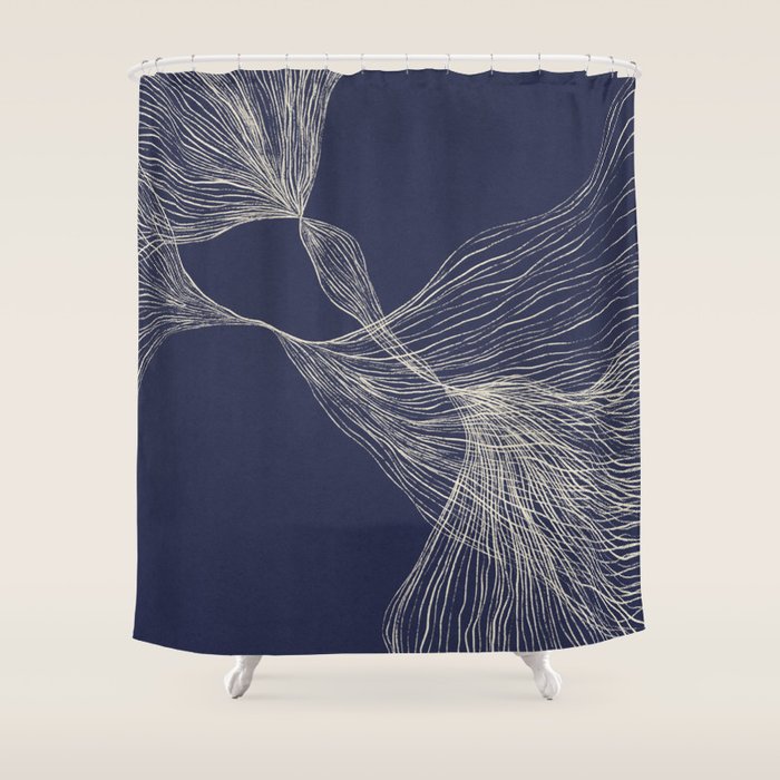 Interaction #1 Shower Curtain Gallery Image 1