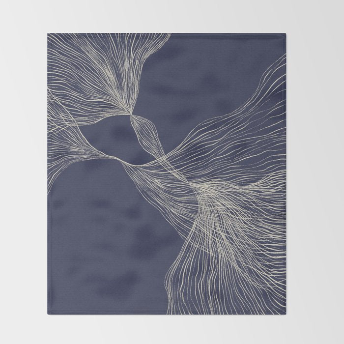 Interaction #1 Throw Blanket Gallery Image 2