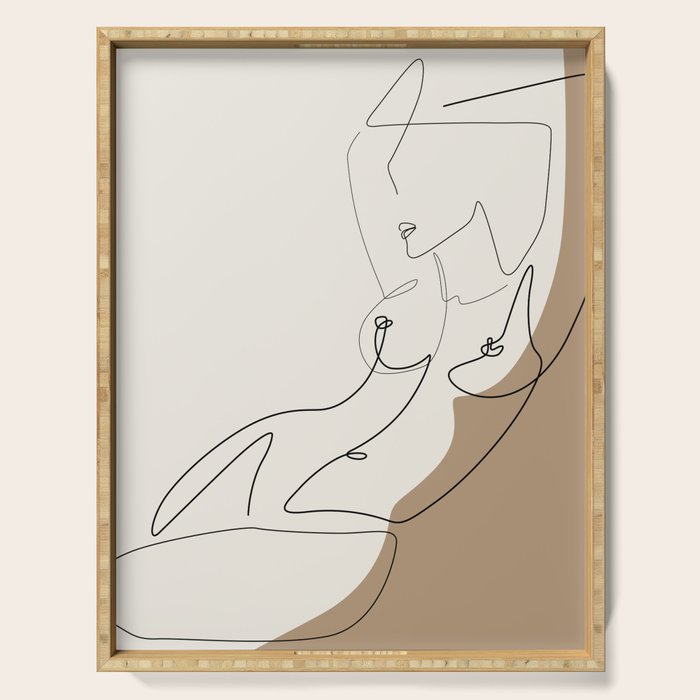 Nakedness Serving Tray Gallery Image 1
